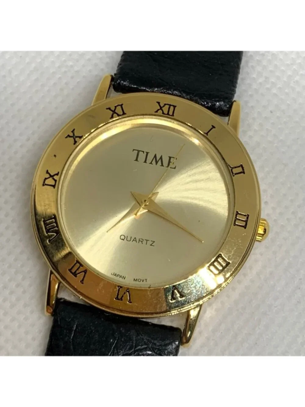TIME vintage gold